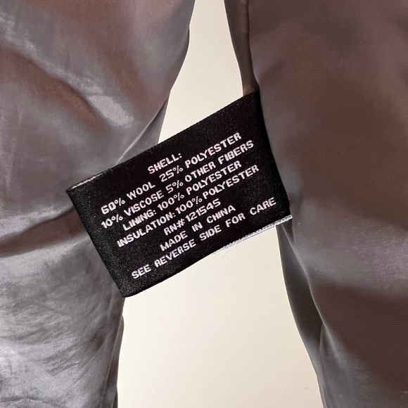 London Fog Gray Men’s Coat - Small - Picture 9 of 9